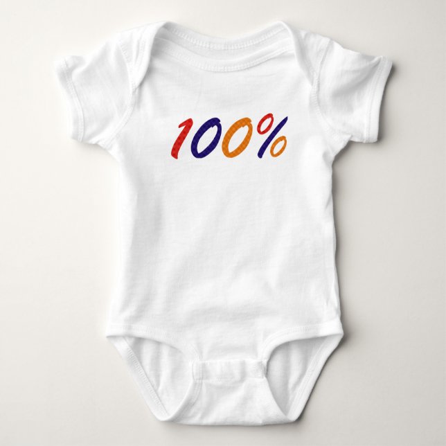 100% Armenian Baby Strampler (Vorderseite)