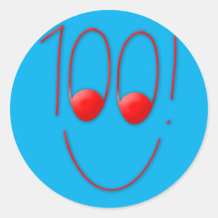 100! Aufkleber