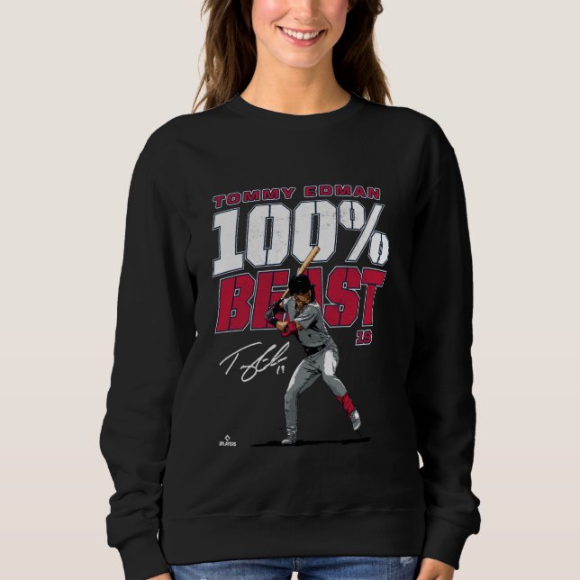 100 Beast Tommy Edman St Louis MLBPA Sweatshirt (Vorderseite)