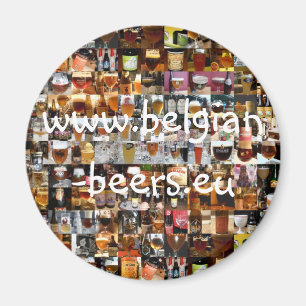 100 belgischer Bier-Magnet Magnet