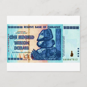 100 Billionen Gründe Postkarte