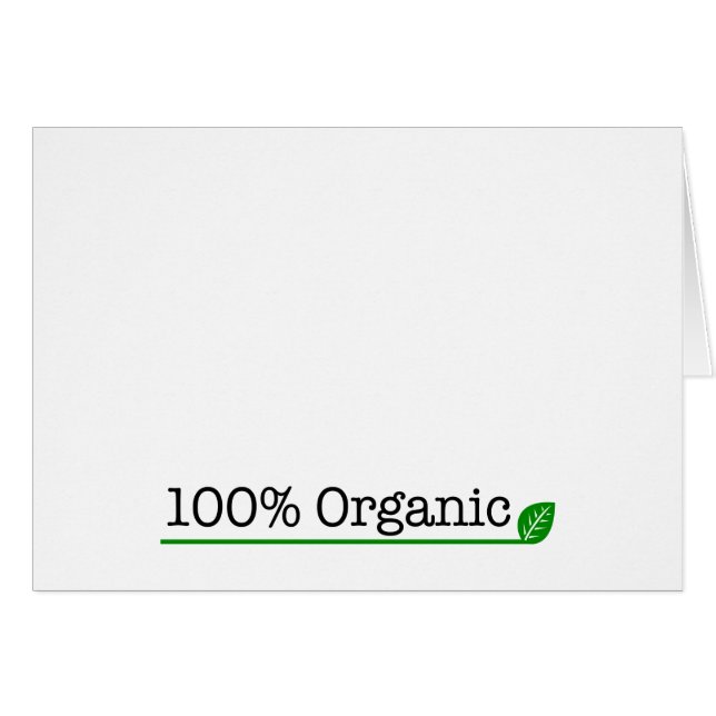 100 % Bio (Vorderseite (Horizontal))