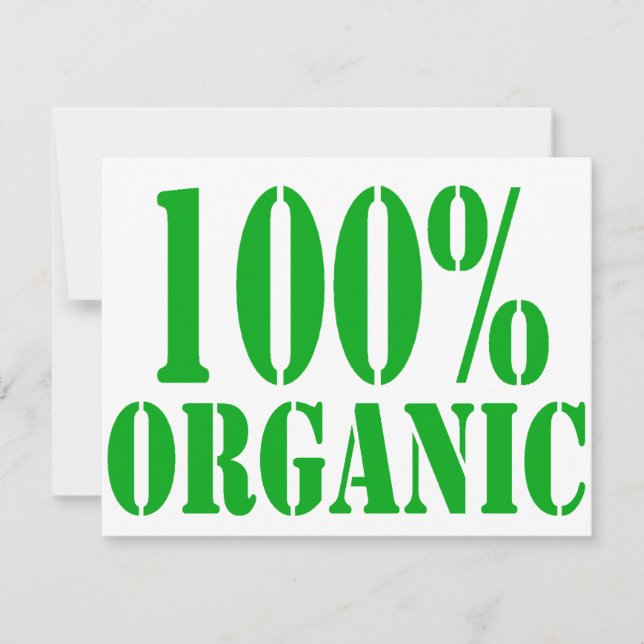100 % Bio (Vorderseite)