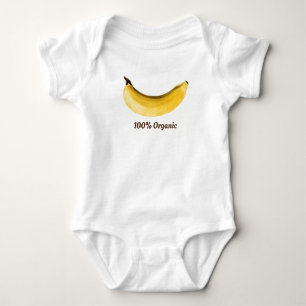 "100% BIO BANANA BABY" #Foodiepower  Baby Strampler