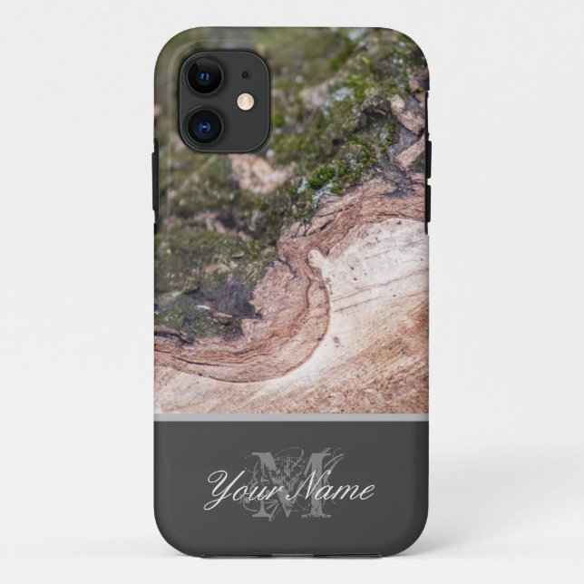 100% Bio Holzstil für Ihr Handy! Case-Mate iPhone Hülle (Rückseite)