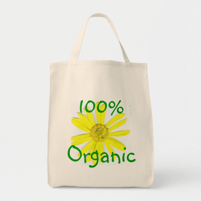 100% BIO TASCHE DES GELB-DAISEY (Vorne)