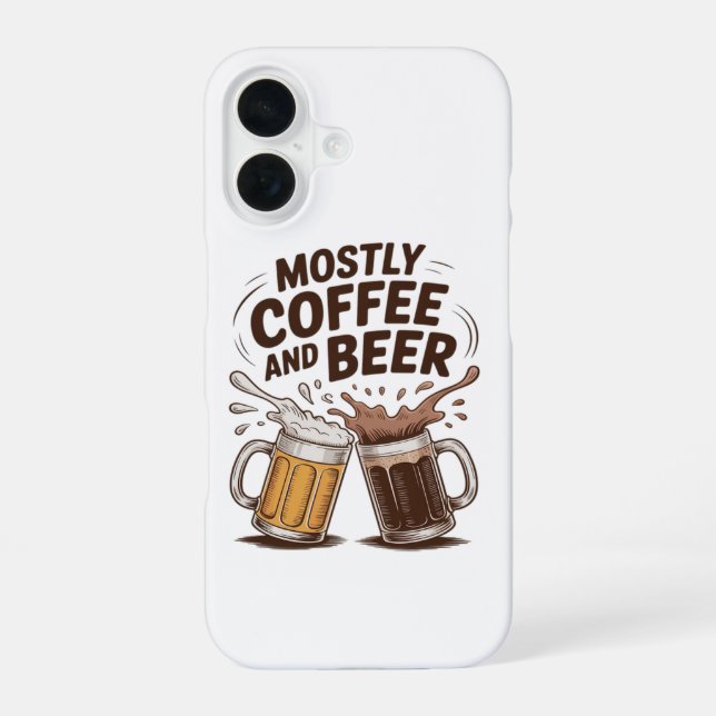 100% Bio-Vater iPhone 16 Hülle (Rückseite)