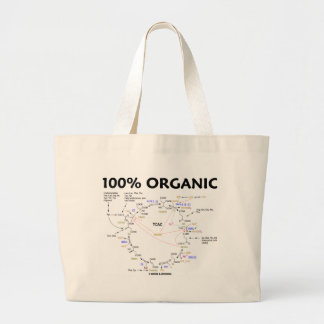 100% Bio (Zitronensäuren-Zyklus - Krebs Zyklus) Jumbo Stoffbeutel