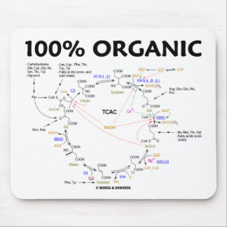 100% Bio (Zitronensäuren-Zyklus - Krebs Zyklus) Mousepad