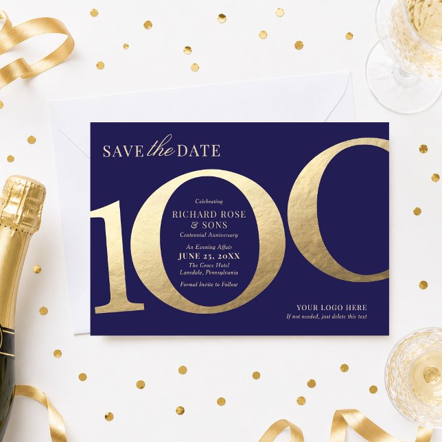 100. Business Save the Date Einladung (Von Creator hochgeladen)