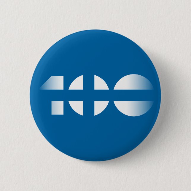 100 BUTTON (Vorderseite)