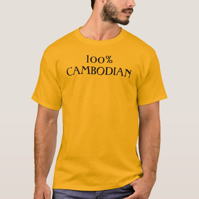 100%CAMBODIAN T-Shirt (Vorderseite)