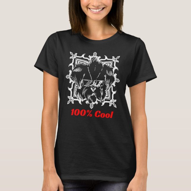 100 Cool Shih Tzu T-Shirt (Vorderseite)