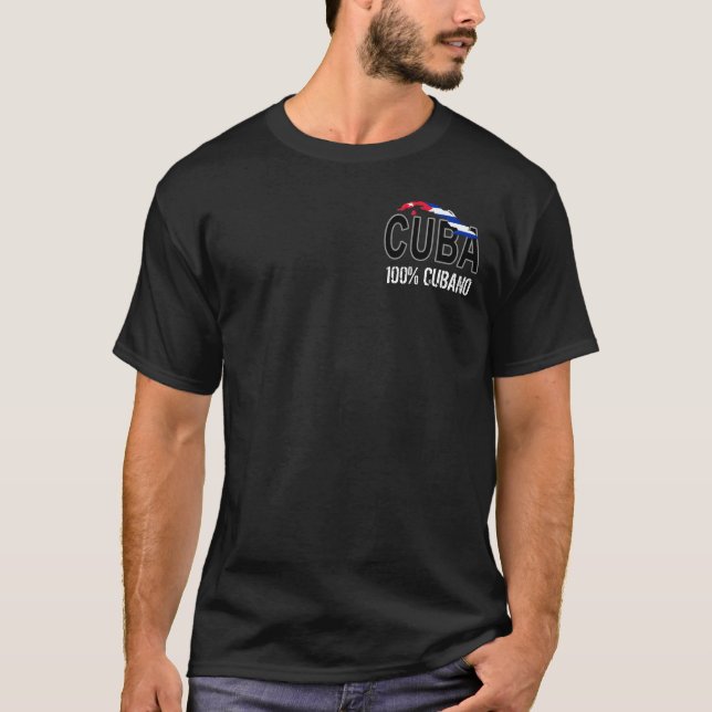 100% CUBANO Shirt (Vorderseite)