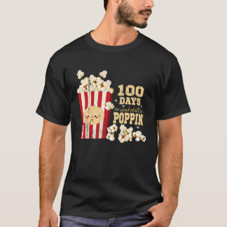 100 days and still popping popcorn girls and boys T-Shirt