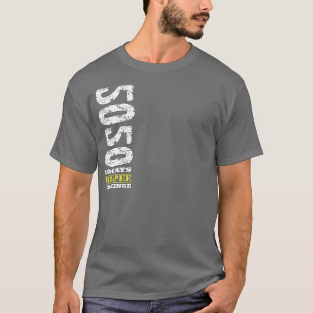 100 days burpee challenge T-Shirt (Vorderseite)