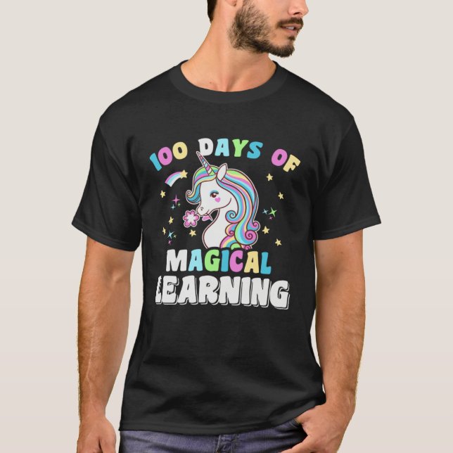 100 days of magical learning perfect for any Stude T-Shirt (Vorderseite)