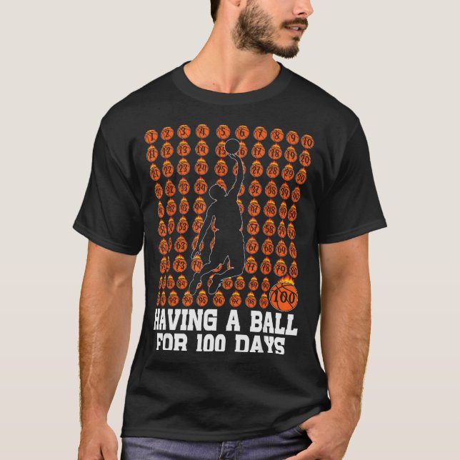 100 Days Of School Boys Kids 100th Day Of School B T-Shirt (Vorderseite)