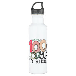 100 days of school celebration gift edelstahlflasche