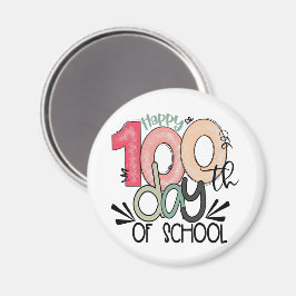 100 days of school celebration magnet