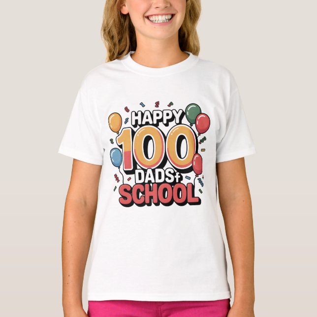 100 Days of School Celebration Tee (Vorderseite)