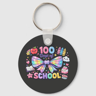 100 Days Of School Schlüsselanhänger