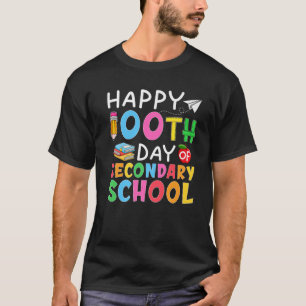 100 Days Of Secondary School Teachers T-Shirt