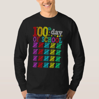 100 Days Smarter Happy 100th Day Of School Student T-Shirt