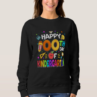 100 Days Smarter Kindergarten 100th Day Of School  Sweatshirt