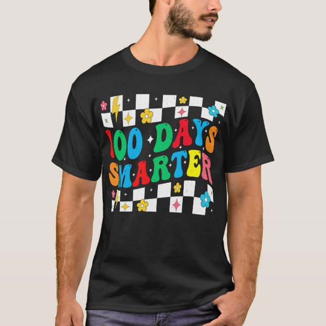 100 Days Smarter Of SchoolT-Shirt T-Shirt (Vorderseite)