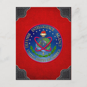 [100] Defense Intelligence Agency (DIA) Seal Postkarte
