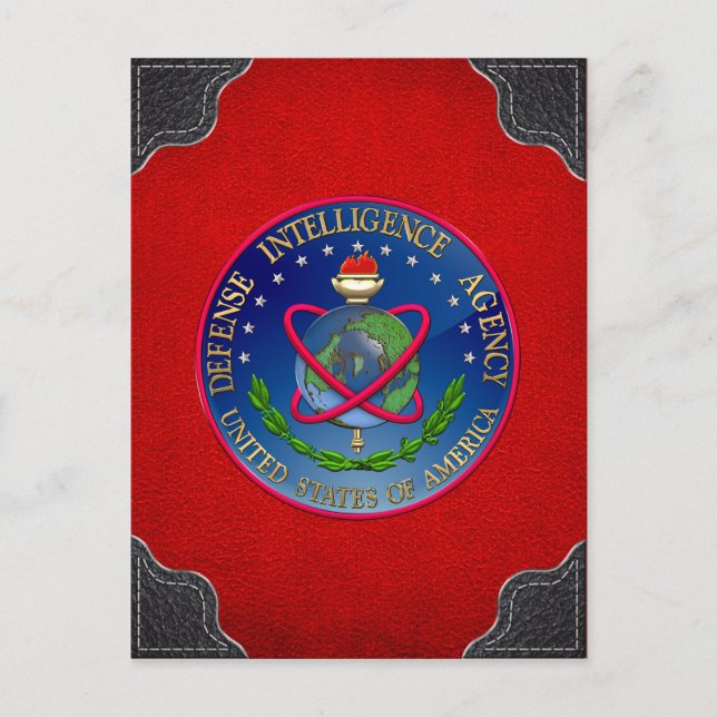 [100] Defense Intelligence Agency (DIA) Seal Postkarte (Vorderseite)