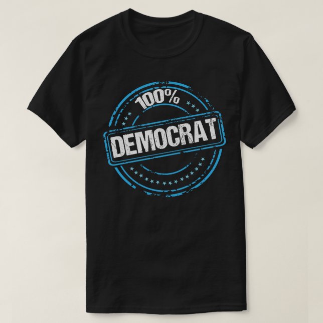 100 Demokrat T-Shirt (Design vorne)