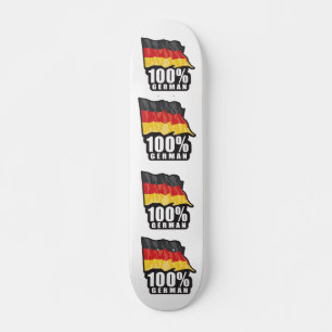 100% Deutsches Flaggendesign Skateboard