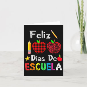 100 Dias de Escuela Spanien Happy 100. Tag des Sch Karte