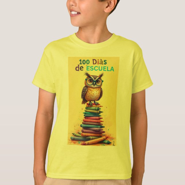 100 Dias de escuela T-Shirt (Vorderseite)