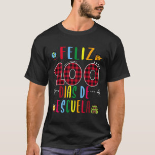 100 Dias de la Escuela T-Shirt 100 Tage Schulsaal