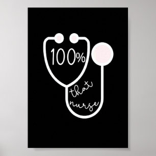 100 diese Krankenschwester Rn Lpn Lvn Np Für Kran Poster