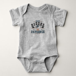 100% Diesel 0% Patience Vintage Graphic Baby Strampler