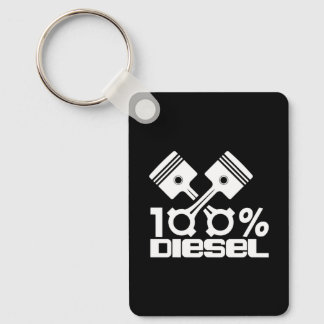 100 Diesel I Dieselholics I Trucker Schlüsselanhänger