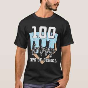 100 Disketten-Tage Baseballeis 100. T-Shirt