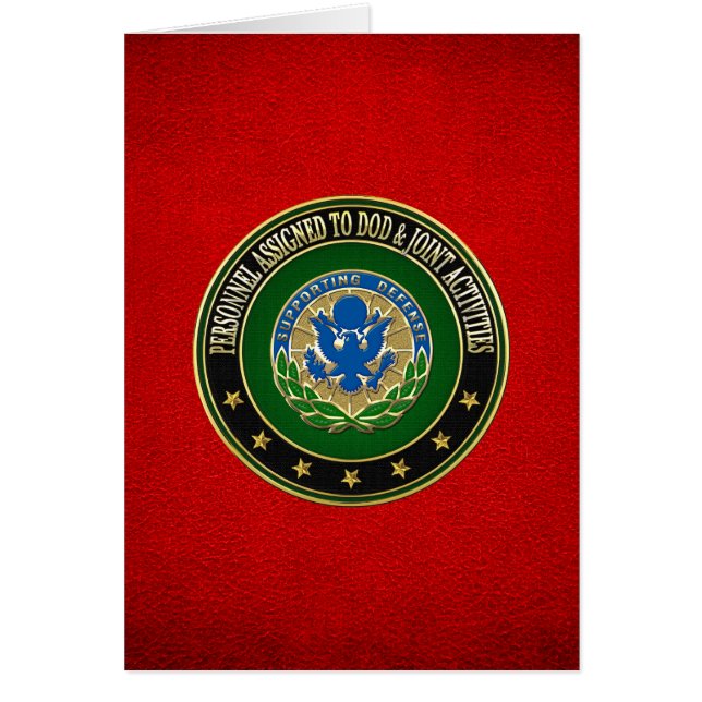 [100] DOD & Joint Activities DUI Special Edition (Vorne)