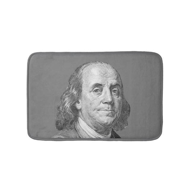 100 Dollar, Benjamin Franklin Badematte (Vorderseite)