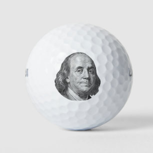 100 Dollar, Benjamin Franklin Golfball