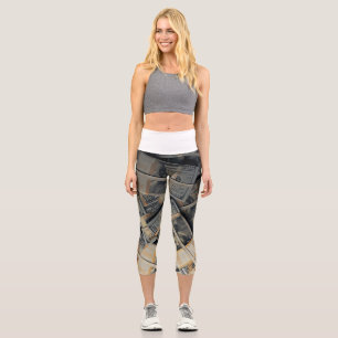 100 Dollar Bill Yoga Capris