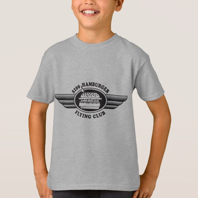 100 Dollar Hamburger - Flying Club T-Shirt (Vorderseite)