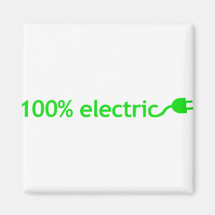 100 % Elektrofahrzeug Magnet