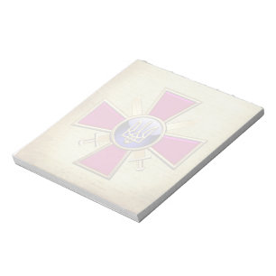 [100] Emblem der ukrainischen Landstreitkräfte Notizblock