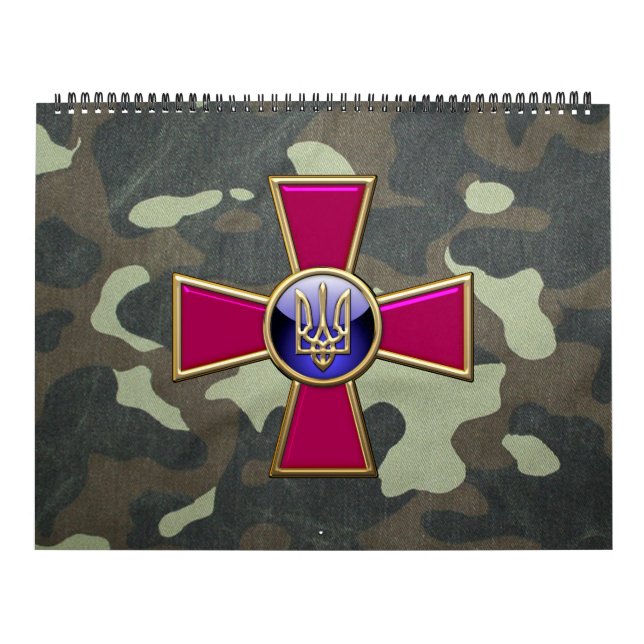 [100] Emblem der ukrainischen Streitkräfte Kalender (Titelbild)