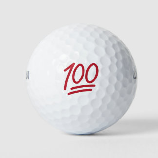 100 Emoji entworfen Golfball
